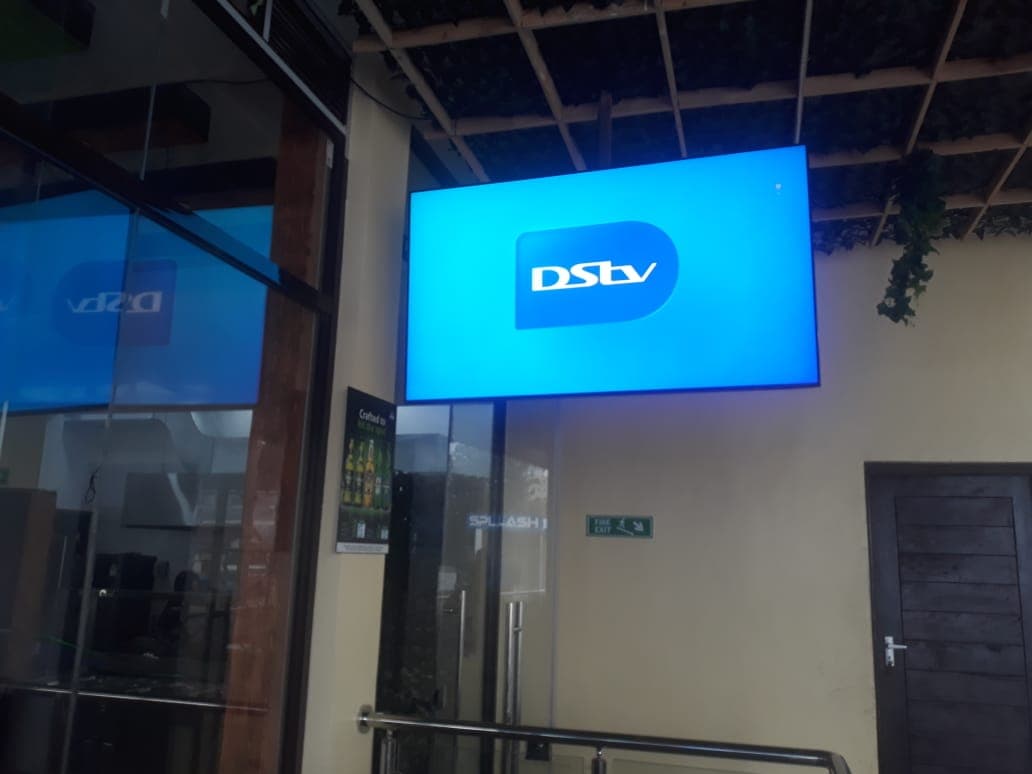 Sports Viewing Area with Big Screens